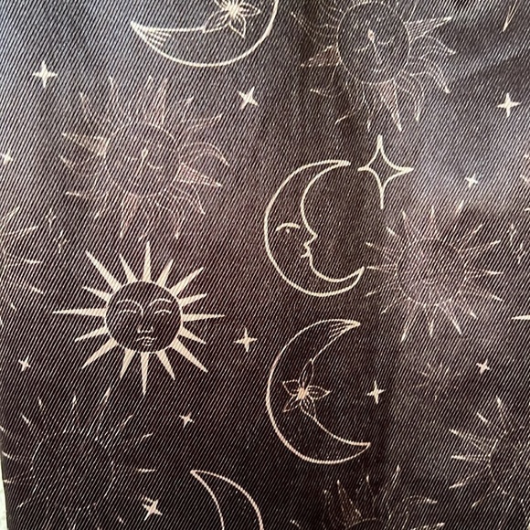 Urban Outfitters Zodiac Celestial Sateen Bodycon Mini Dress Size XS - Picture 3 of 7